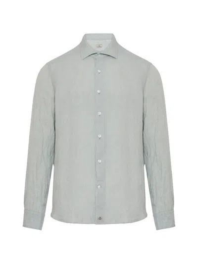 Sonrisa Long-sleeve Shirt In Silver