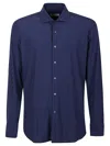 Sonrisa Blue Denim Solid Shirt In Blue