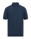 Sonrisa Man Polo Shirt Midnight Blue Size Xl Cotton In Blue