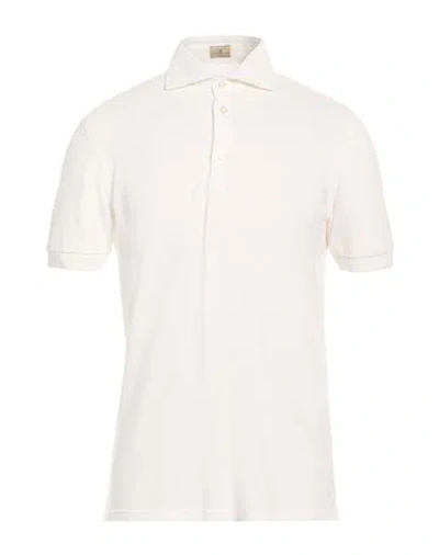 Sonrisa Man Polo Shirt White Size Xxl Cotton
