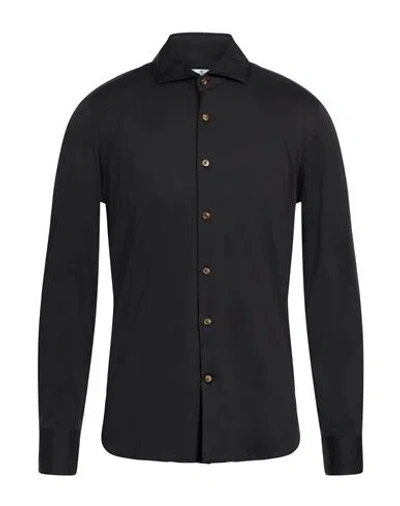Sonrisa Man Shirt Black Size 16 ½ Cotton