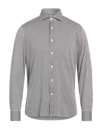 Sonrisa Man Shirt Black Size 17 Cotton In Multi