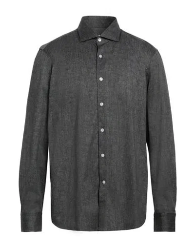 Sonrisa Man Shirt Black Size 17 Cotton