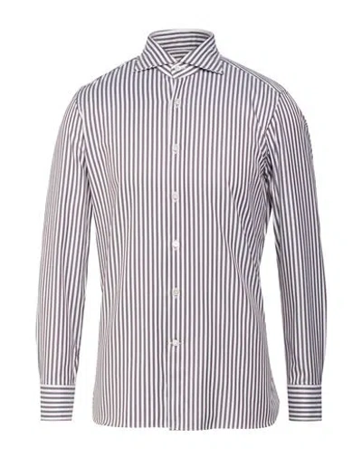 Sonrisa Man Shirt Chocolate Brown Size 15 ½ Organic Cotton
