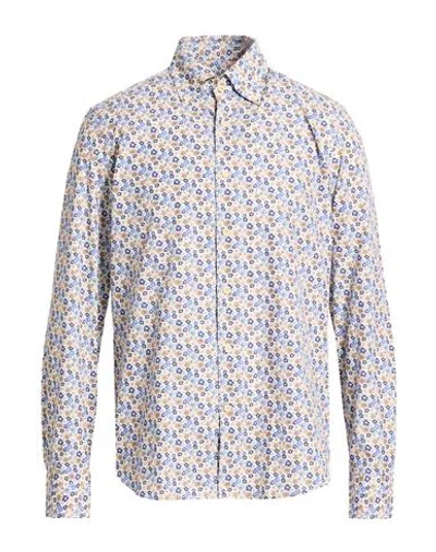 Sonrisa Man Shirt Cream Size 16 ½ Cotton In Multi