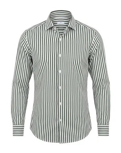 Sonrisa Man Shirt Dark Green Size 15 ½ Cotton