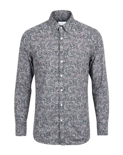 Sonrisa Man Shirt Grey Size 15 ½ Cotton In Gray