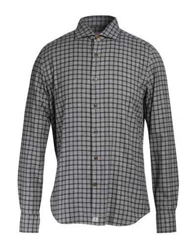 Sonrisa Man Shirt Grey Size 15 ¾ Cotton