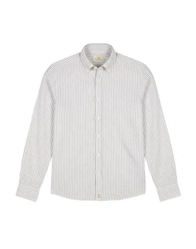 Sonrisa Man Shirt Grey Size 15 ¾ Modal, Wool In Gold