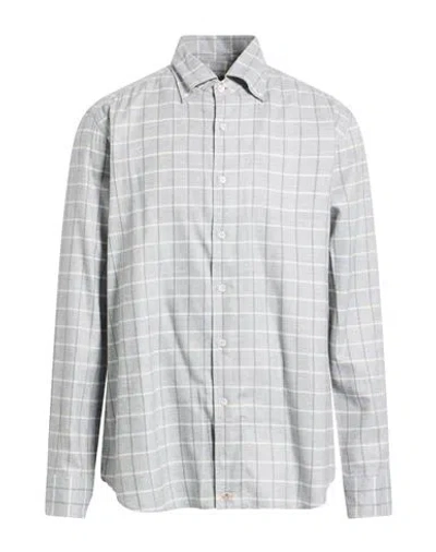 Sonrisa Man Shirt Light Grey Size 15 ½ Cotton, Lyocell
