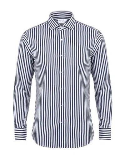 Sonrisa Man Shirt Midnight Blue Size 15 Cotton