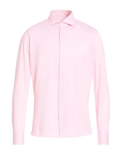 Sonrisa Man Shirt Pink Size 17 Cotton