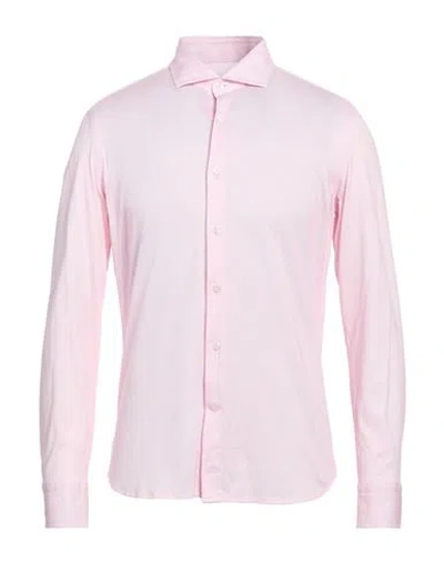 Sonrisa Man Shirt Pink Size 17 ½ Cotton