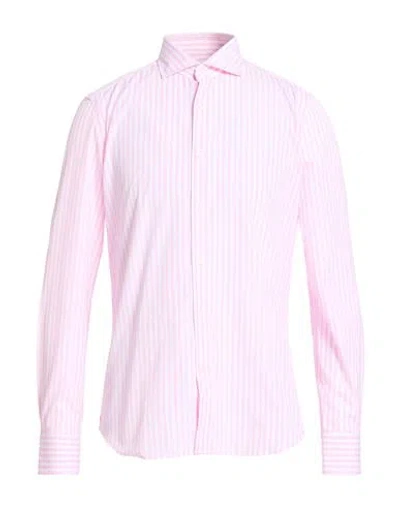 Sonrisa Man Shirt Pink Size 17 ½ Cotton
