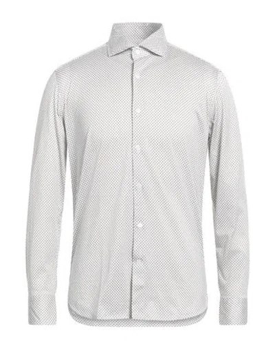 Sonrisa Man Shirt Taupe Size Xl Cotton In Grey