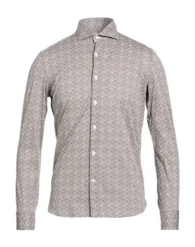 Sonrisa Man Shirt White Size 15 ½ Cotton In Gray