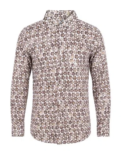 Sonrisa Man Shirt White Size 15 Cotton In Multi