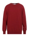 Sonrisa Man Sweater Brick Red Size 46 Cashmere