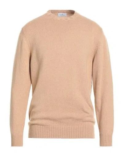 Sonrisa Man Sweater Sand Size 44 Cashmere In Neutral