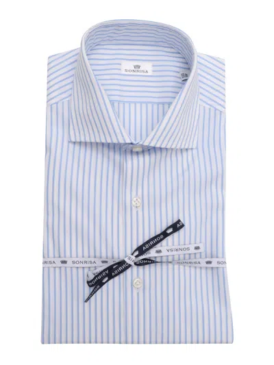 Sonrisa Camicia Uomo In Blue