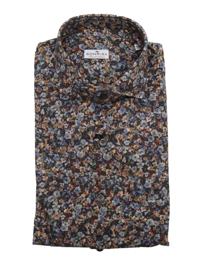 Sonrisa Camicia Uomo In Multi