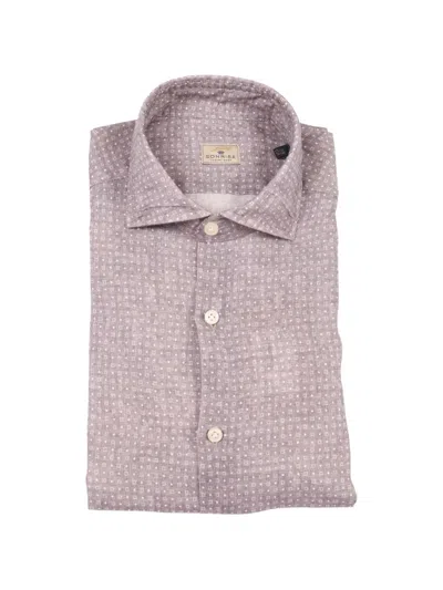 Sonrisa Patterned Cotton Shirt In Multi