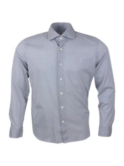 Sonrisa Shirt In Bianco - Blu