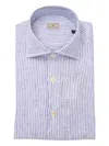 Sonrisa Striped-pattern Shirt In Blue