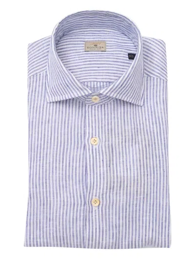 SONRISA STRIPED-PATTERN SHIRT