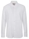 Sonrisa Long Sleeve Stretch Cotton Shirt In White