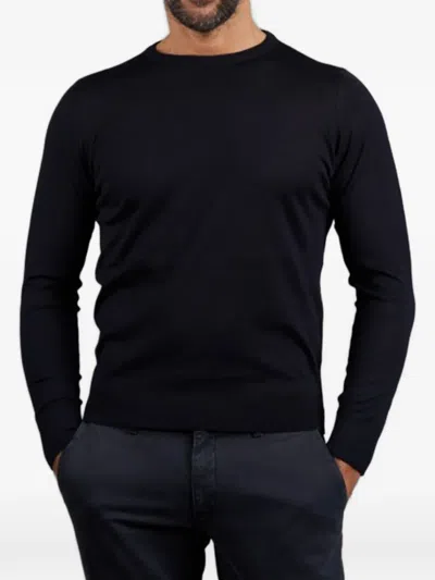 Sonrisa Zefiro Crew-neck Sweater In Black