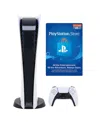 Sony Playstation 5 Digital Console With $25 Psn Card In White