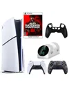 Sony Ps5 Cod Console With Extra Camo Dualsense Controller, Dual Charging Dock And Silicone Sleeve In Multicolor