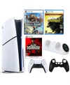 Sony Ps5 Cod Core With 2 Games And Accessories In Multicolor
