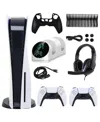 Sony Ps5 Core With Extra White Dualsense Controller And Accessories Kit In White