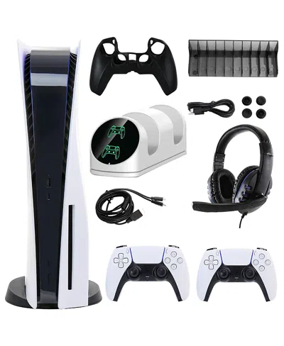Sony Ps5 Core With Extra White Dualsense Controller And Accessories Kit