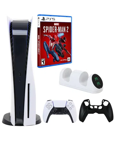 Sony Ps5 Core With Spider Man 2 Game And Accessories In Multi-color