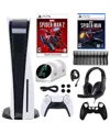 Sony Ps5 Spider Man 2 Console With Miles Morales Game And Accessories Kit In Multi-color