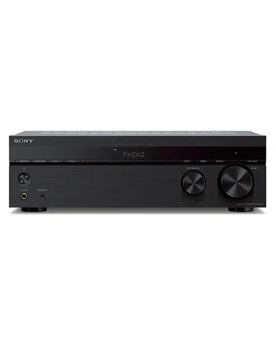 Sony Str-dh190 Stereo Receiver With Phono Input And Bluetooth Connectivity In Black