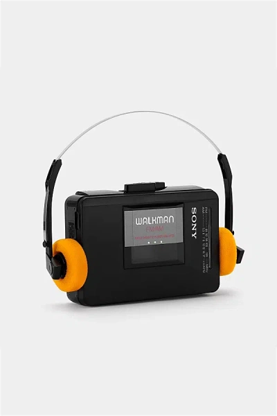 Sony Walkman Wm-af23/bf23 Am/fm Portable Cassette Player In Black At Urban Outfitters