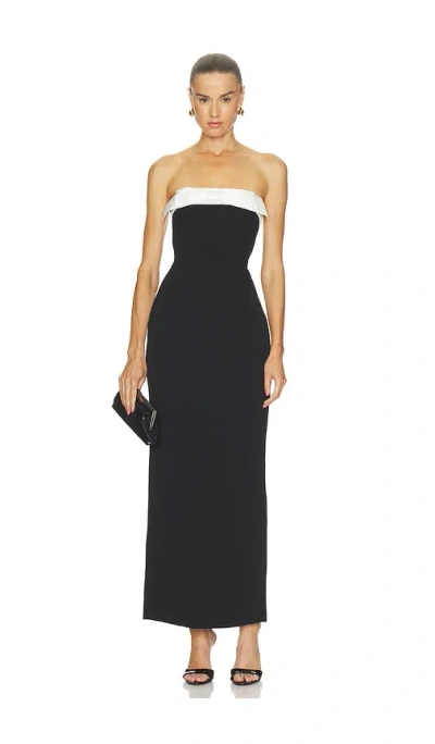 Sonya Moda Ivrea Ribbon Dress In Black