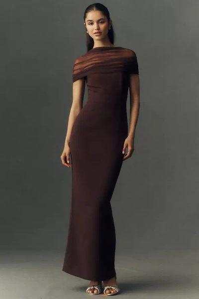Sonya Moda Lola Maxi Dress In Brown