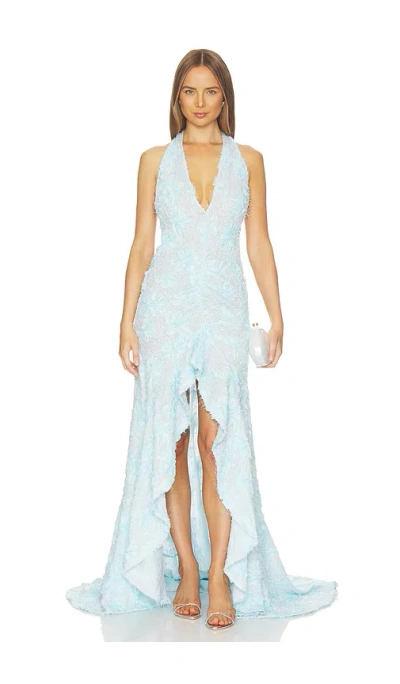 Sonya Moda Noorah Gown In Blue