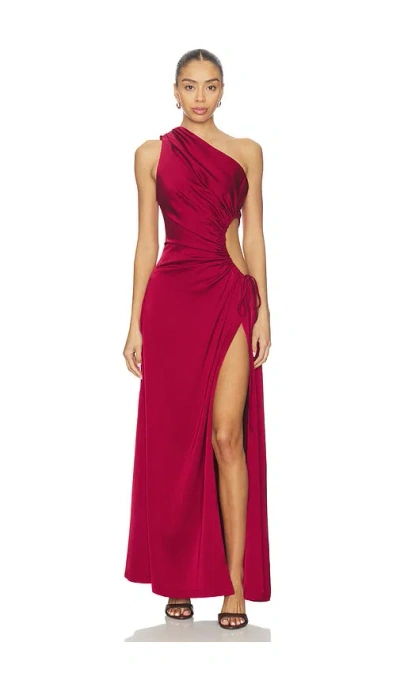 Sonya Moda Nour Dress In Wine