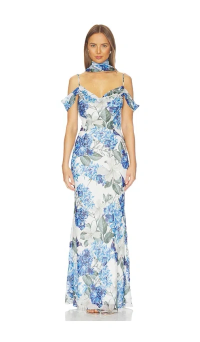 Sonya Moda Rosalie Dress In Blue