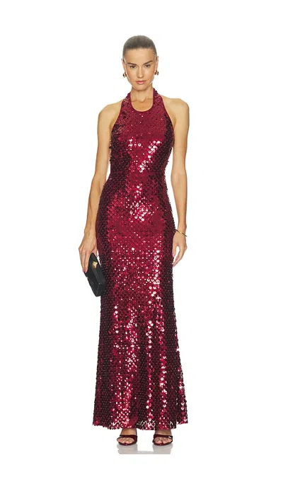 Sonya Moda Sabrina Dress In Plum