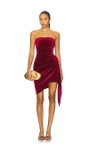 Sonya Moda Seraphina Dress In Burgundy