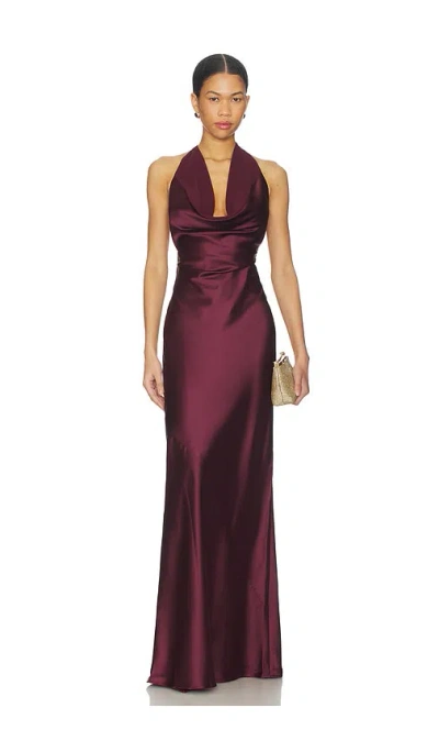 Sonya Moda Sondrio Dress In Burgundy