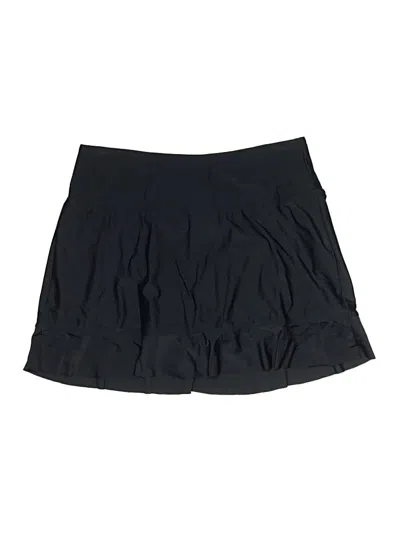 Pre-owned Soothfeel Active Skort In Black