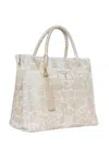 Sophia Alexia Women's Neutrals Sand Pebbles Barbados Beach Bag